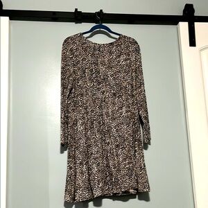Ladies animal print dress